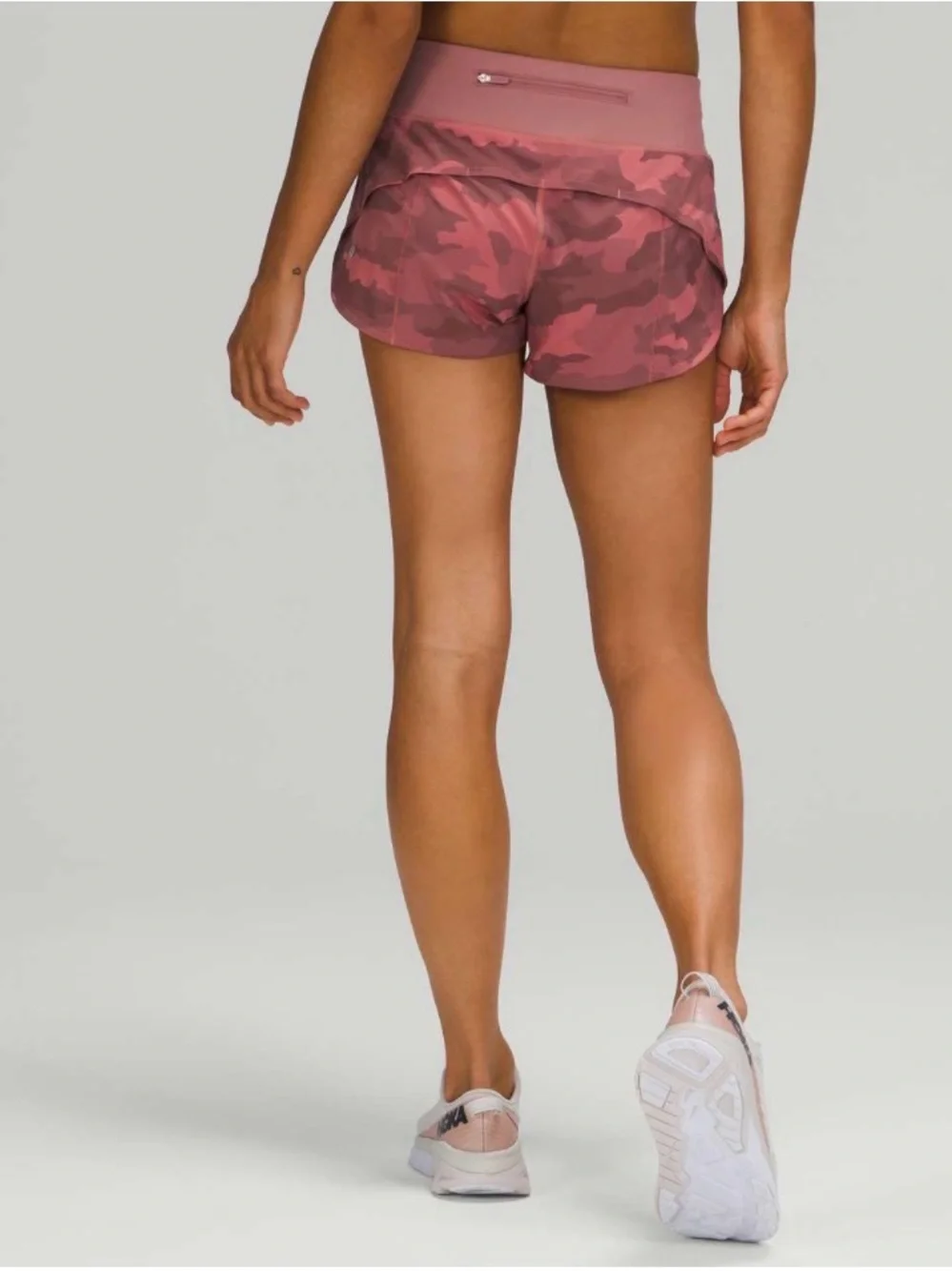 Lululemon Speed Up HR Short 2.5" - Heritage 365 Camo Brier Rose Multi - Size 6 - Picture 4 of 12